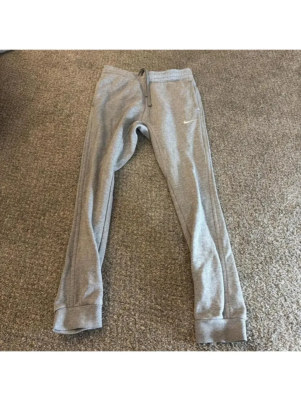 Nike Men's Grey Joggers-tracksuit
